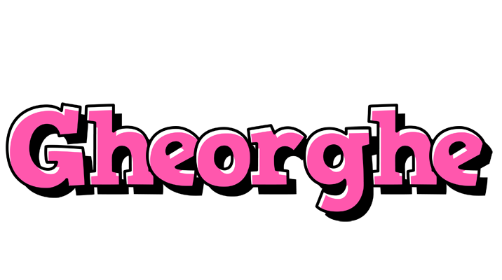 Gheorghe girlish logo