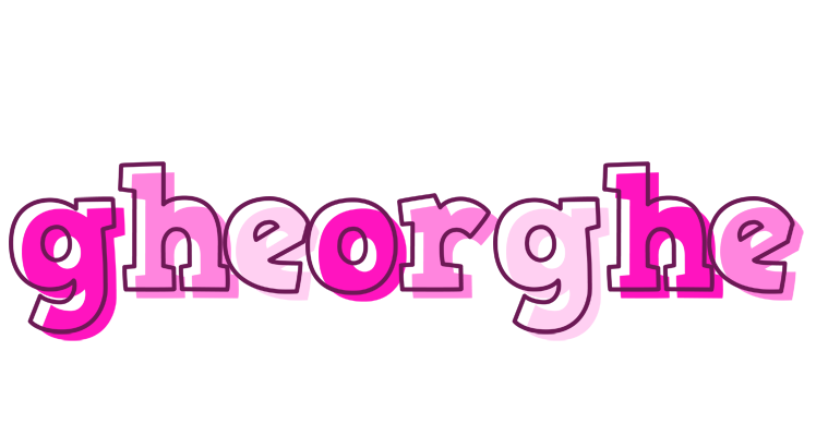 Gheorghe hello logo