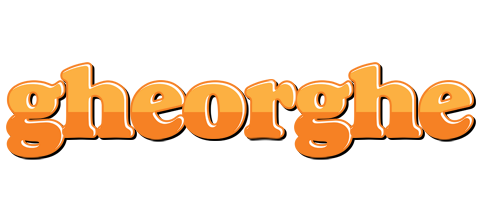 Gheorghe orange logo