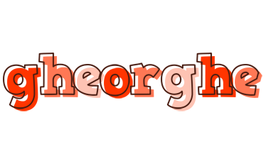 Gheorghe paint logo