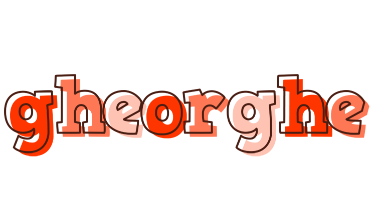 Gheorghe paint logo