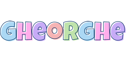 Gheorghe pastel logo