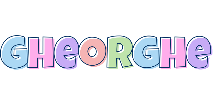 Gheorghe pastel logo