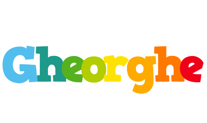 Gheorghe rainbows logo