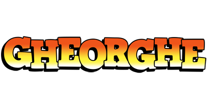 Gheorghe sunset logo