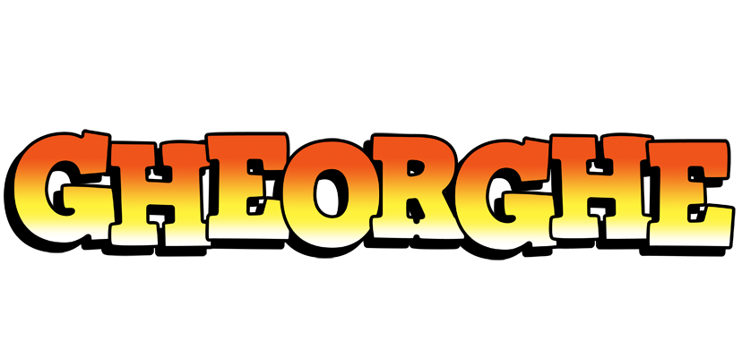 Gheorghe sunset logo
