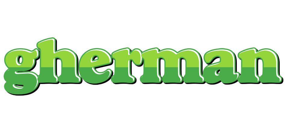Gherman apple logo