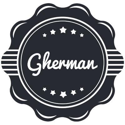 Gherman badge logo