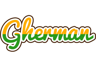 Gherman banana logo