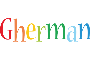 Gherman birthday logo