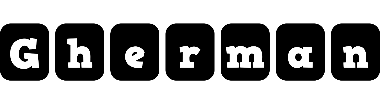 Gherman box logo