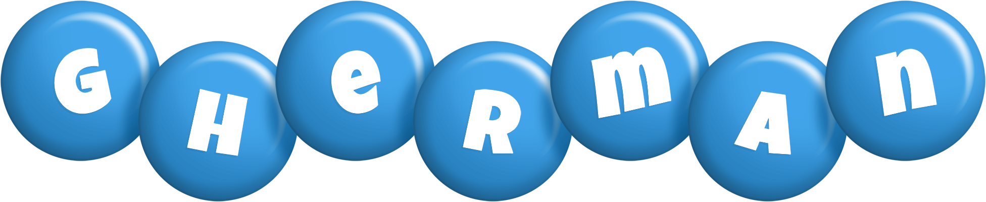 Gherman candy-blue logo