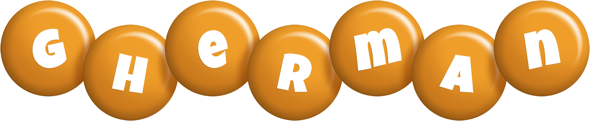 Gherman candy-orange logo