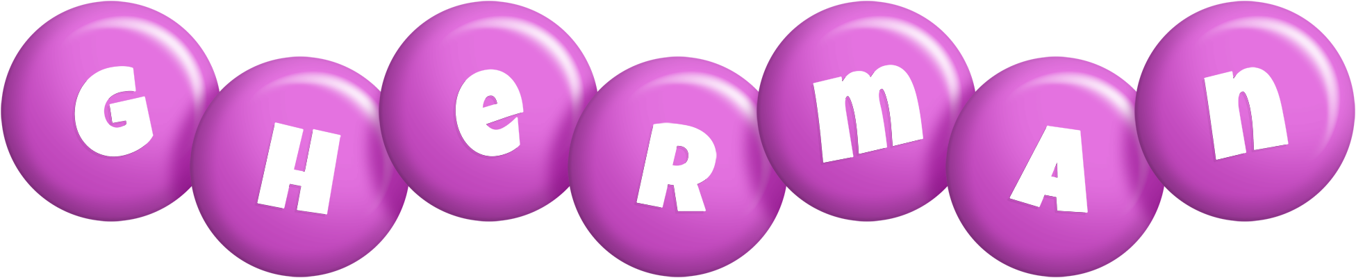Gherman candy-purple logo