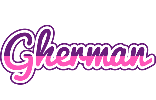 Gherman cheerful logo
