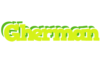 Gherman citrus logo