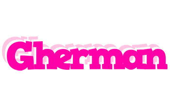 Gherman dancing logo