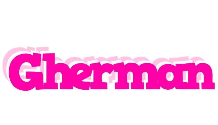 Gherman dancing logo