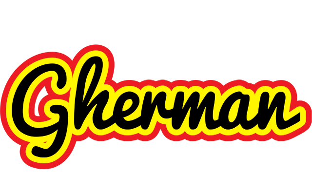 Gherman flaming logo