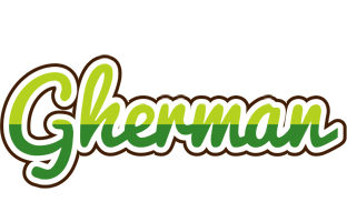 Gherman golfing logo