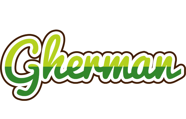 Gherman golfing logo