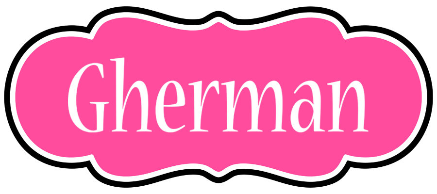 Gherman invitation logo