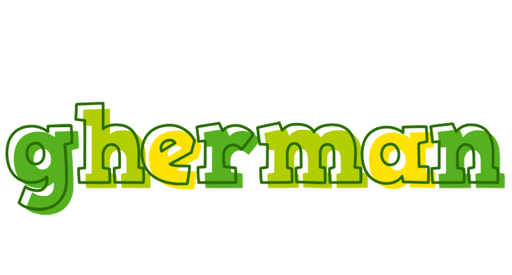 Gherman juice logo
