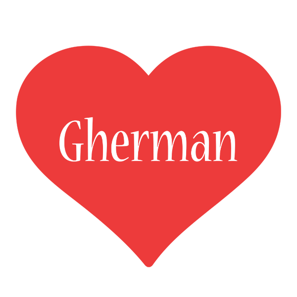 Gherman love logo