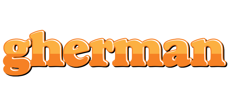 Gherman orange logo
