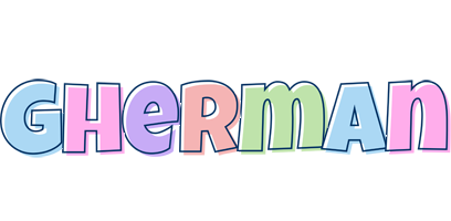 Gherman pastel logo