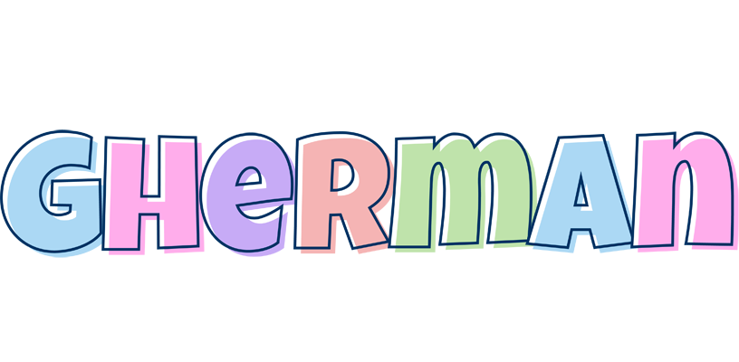 Gherman pastel logo