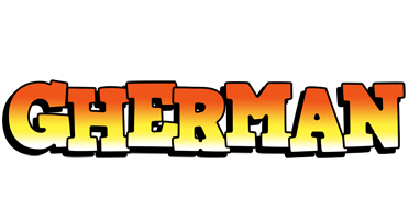 Gherman sunset logo