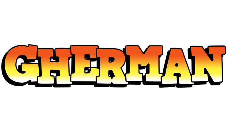 Gherman sunset logo
