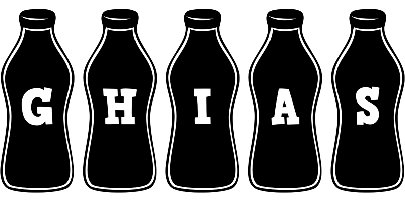 Ghias bottle logo