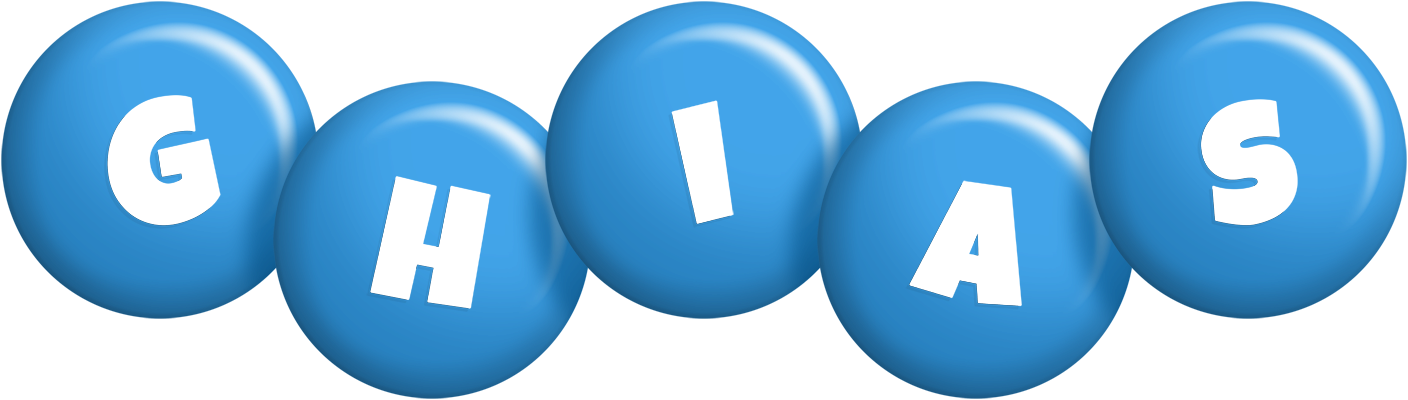 Ghias candy-blue logo