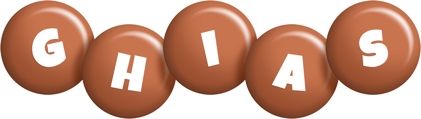 Ghias candy-brown logo