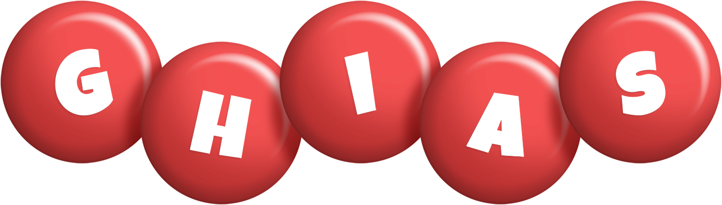 Ghias candy-red logo