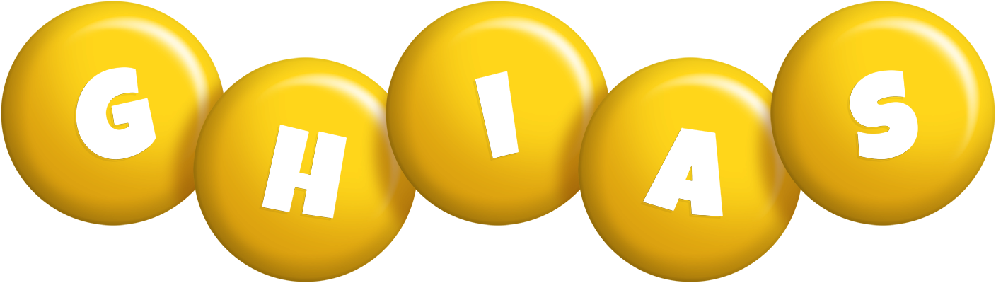 Ghias candy-yellow logo