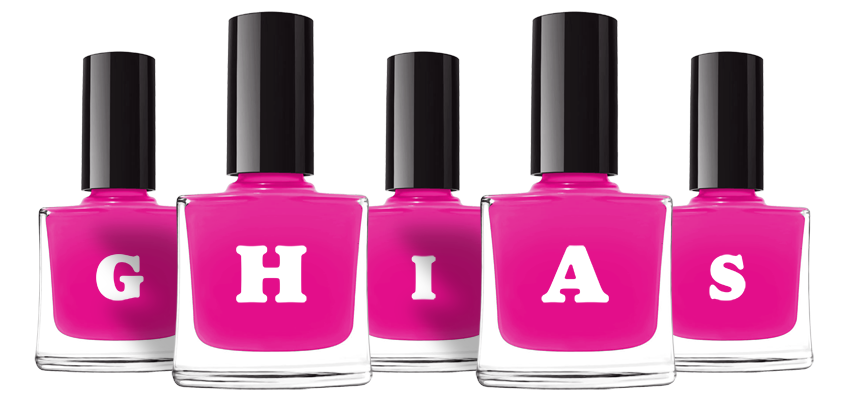 Ghias nails logo
