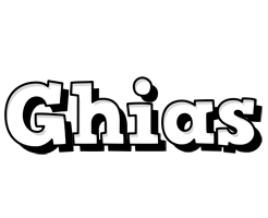 Ghias snowing logo