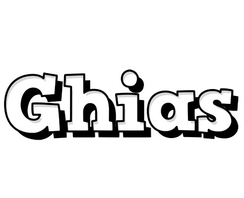 Ghias snowing logo