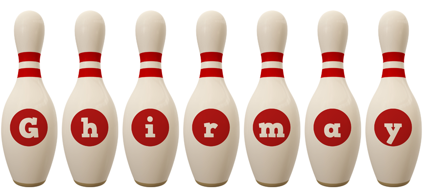 Ghirmay bowling-pin logo