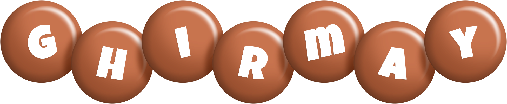 Ghirmay candy-brown logo
