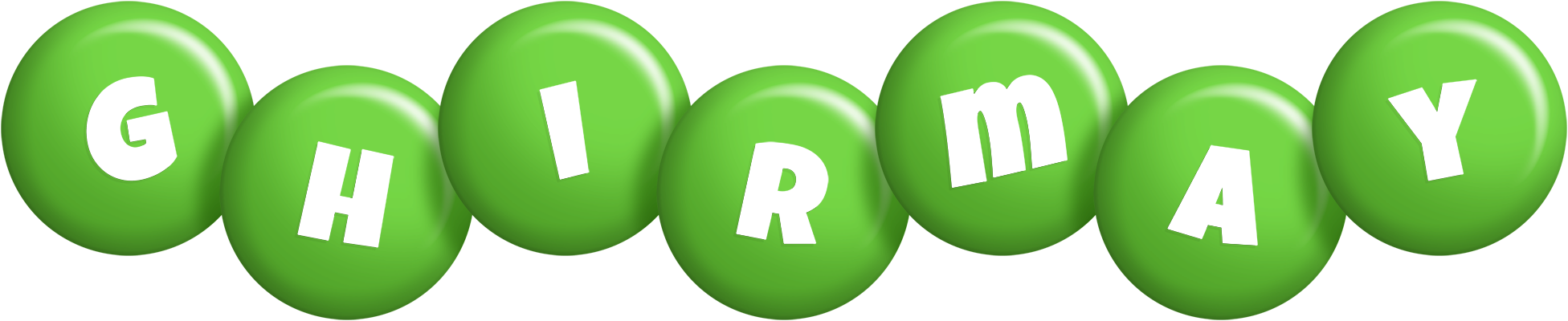 Ghirmay candy-green logo