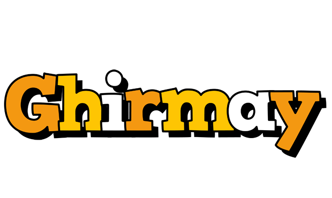 Ghirmay cartoon logo