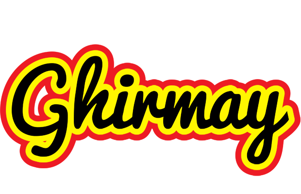 Ghirmay flaming logo