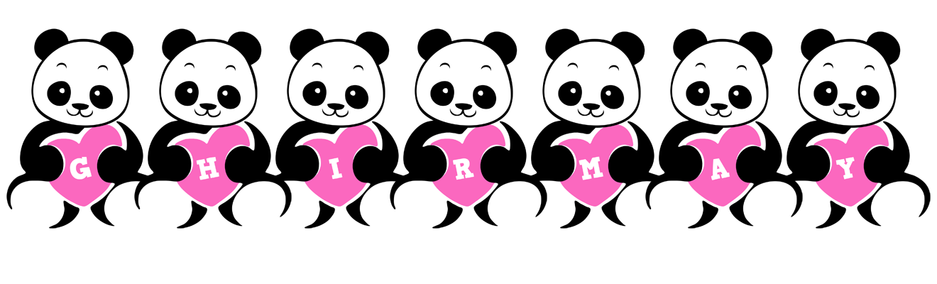 Ghirmay love-panda logo