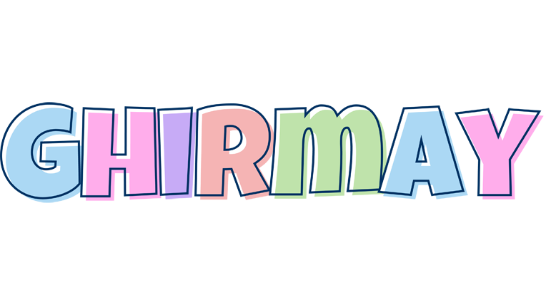 Ghirmay pastel logo