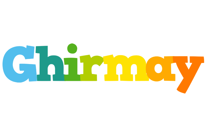 Ghirmay rainbows logo