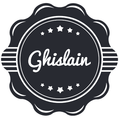 Ghislain badge logo